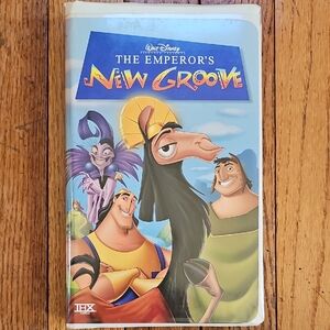 Vintage Disney The Emperor's New Groove VHS